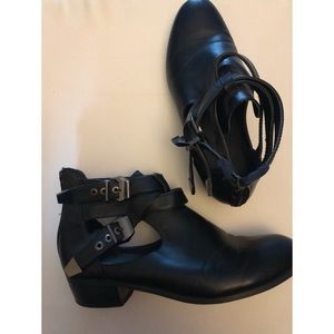 Forever 21 Cutout Booties